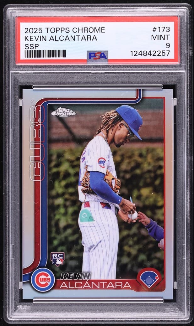 Topps Chrome SSP Kevin Alcantara ROOKIE #173