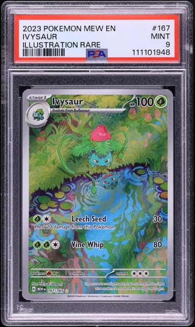 Pokemon Scarlet & Violet 151 IR Ivysaur #167