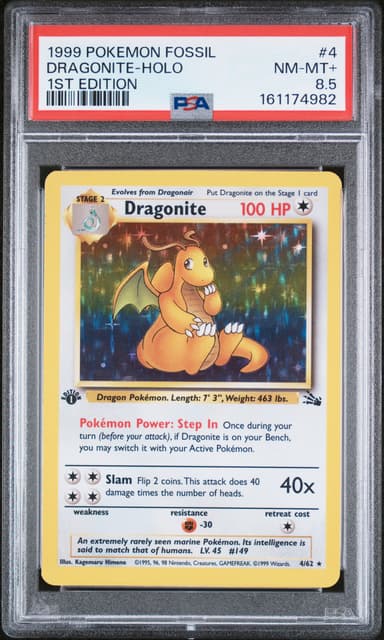 Dragonite-Holo 1st Edition