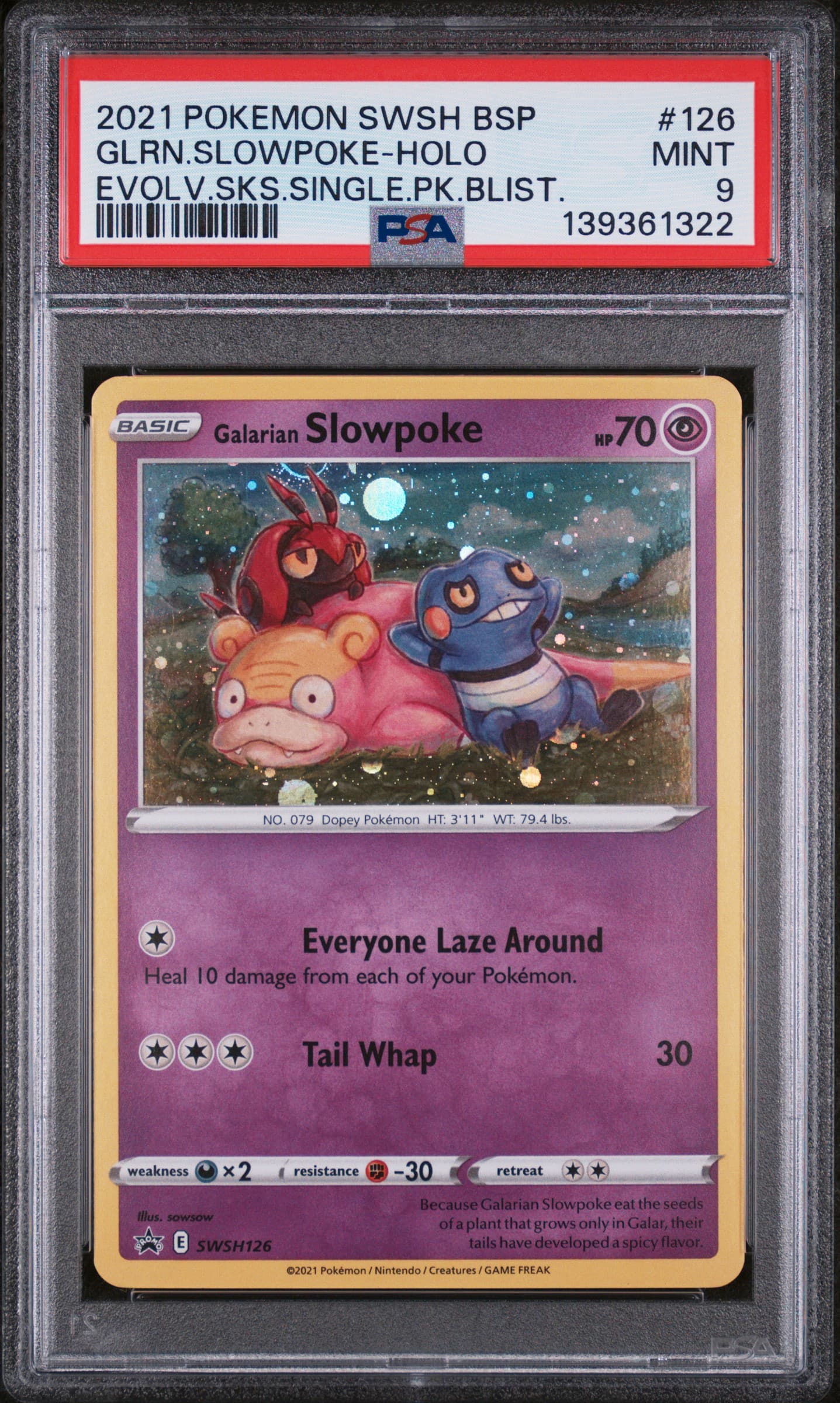 Galarian Slowpoke-Holo