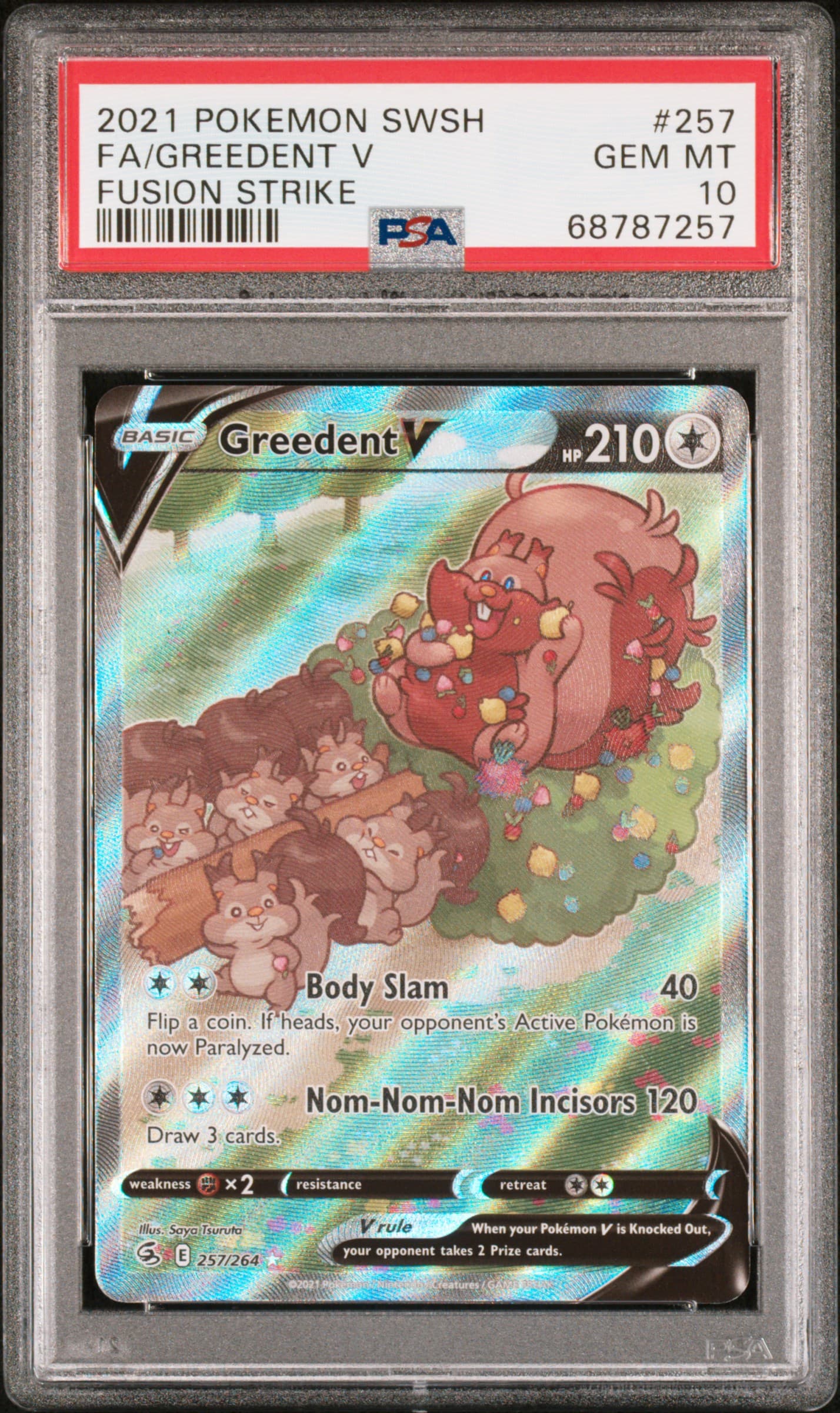 Full Art/Greedent V