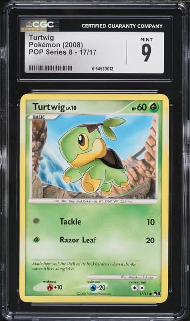 Pokemon POP Series 8 Turtwig #17