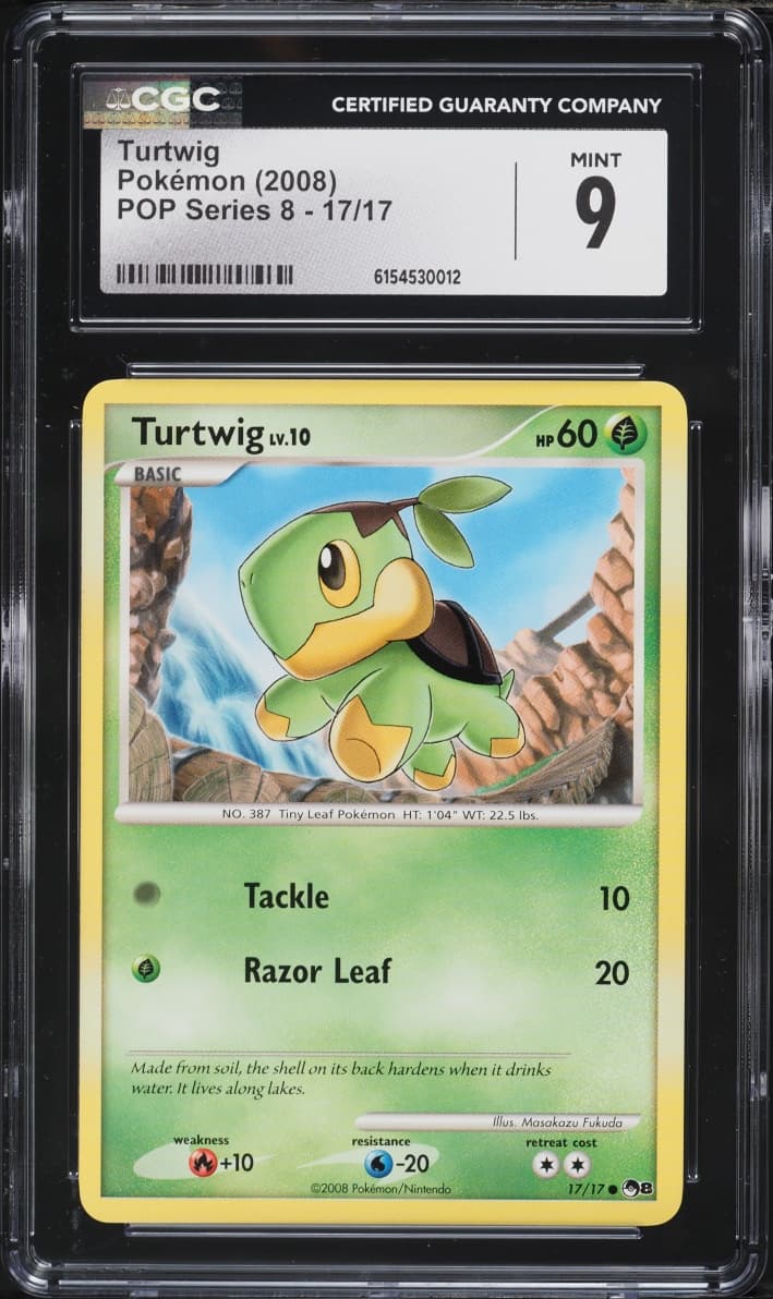 Pokemon POP Series 8 Turtwig #17