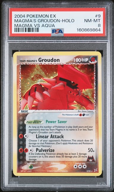 Team Magma's Groudon-Holo