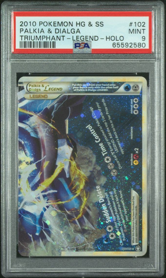 2010 #102 Palkia & Dialga Legend