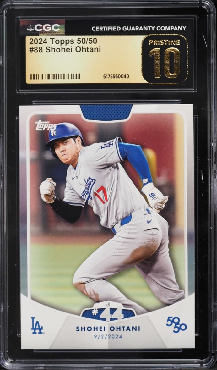 Topps 50/50 Shohei Ohtani #88
