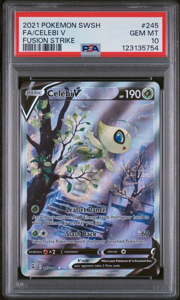 2021 #245 Full Art/Celebi V PSA