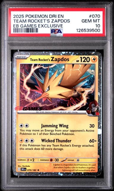 Team Rocket's Zapdos