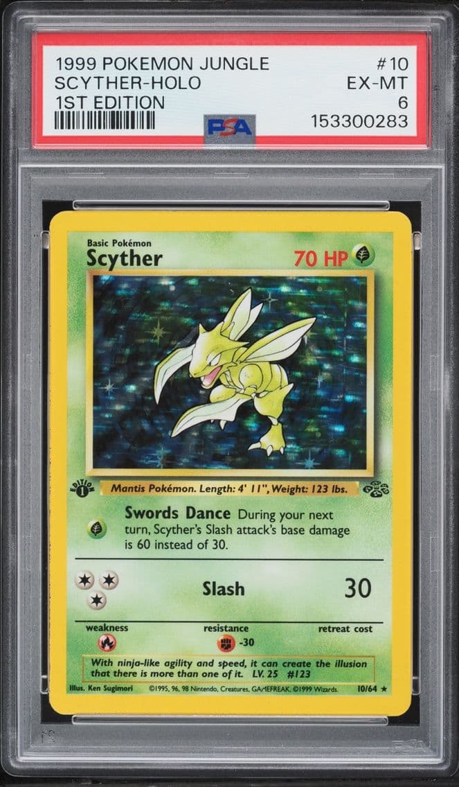 1999 Pokemon Jungle 1st Edition 