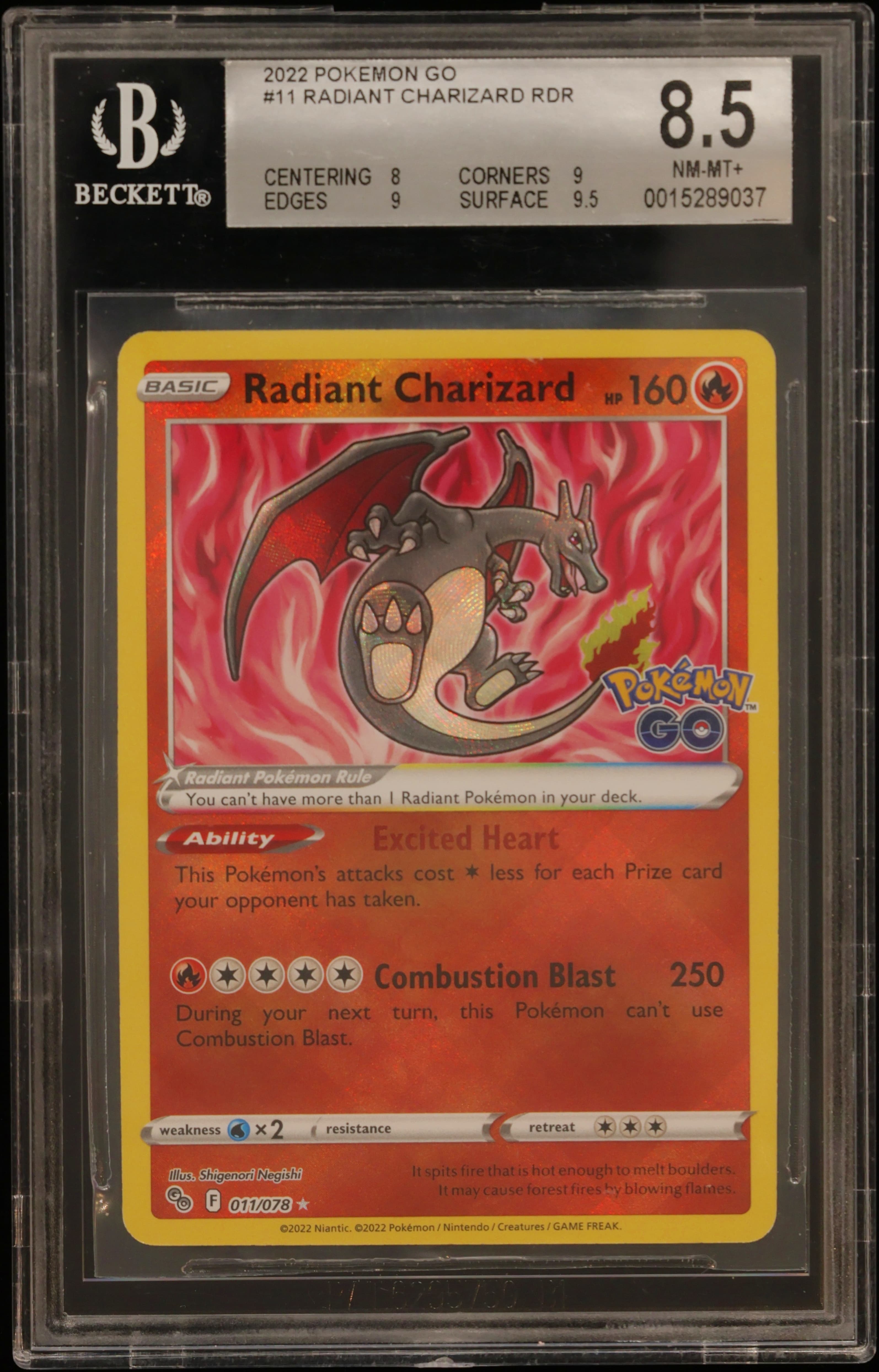 Radiant Charizard UR