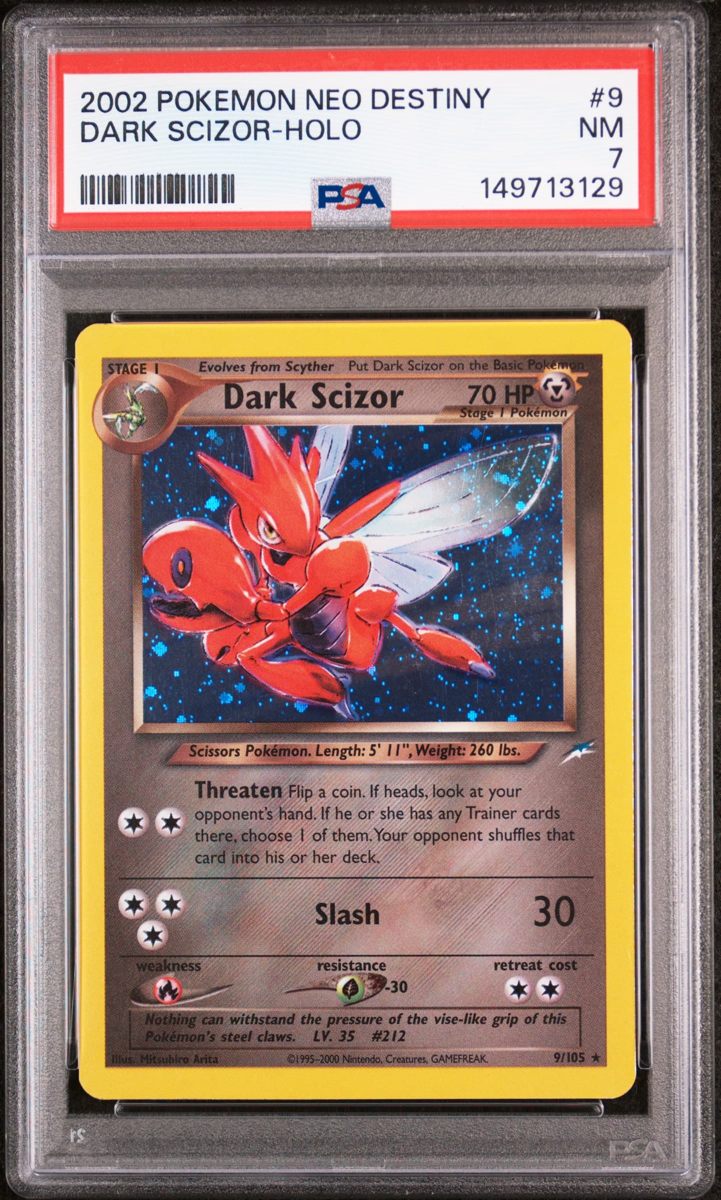 Dark Scizor-Holo