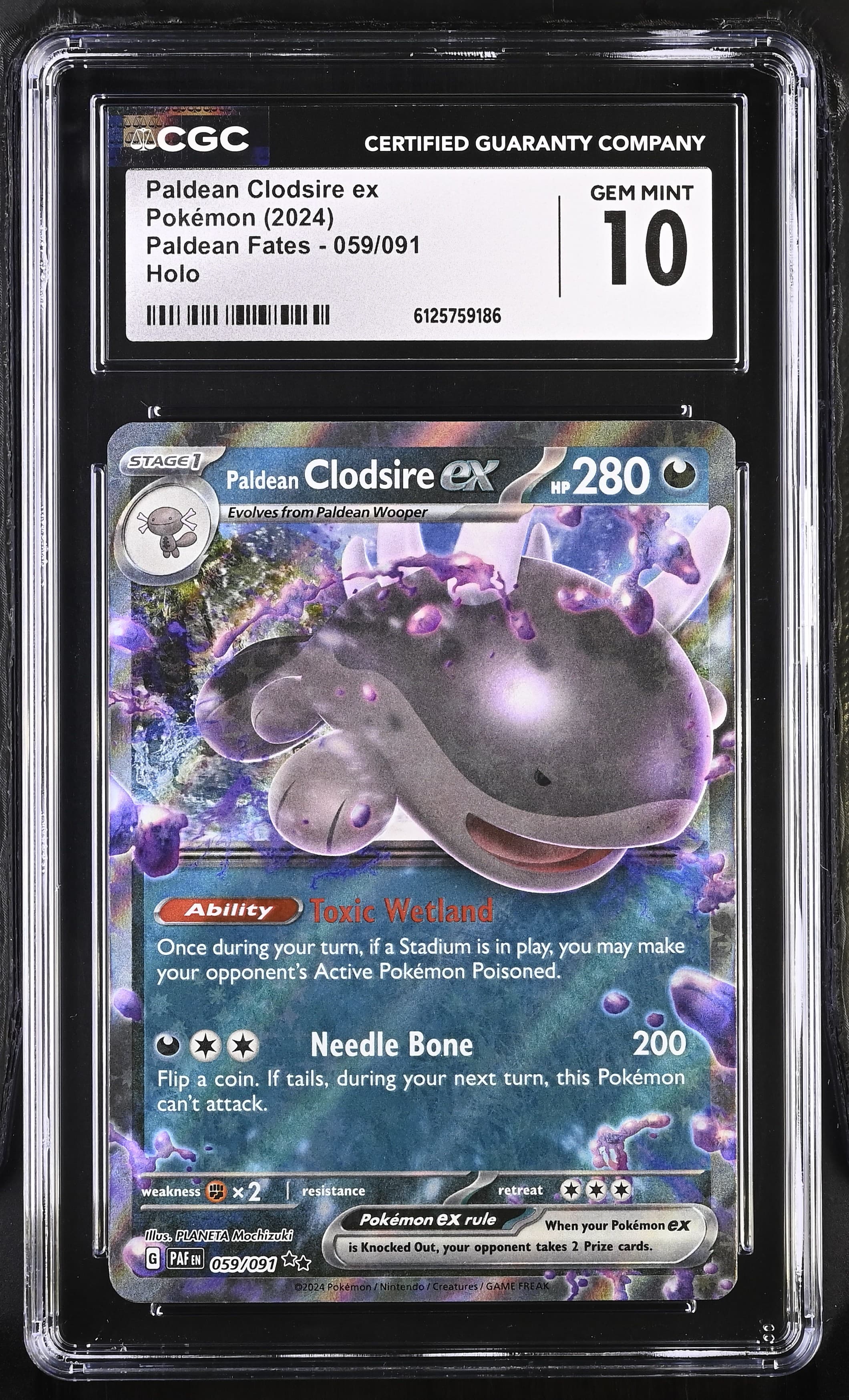 Paldean Clodsire ex