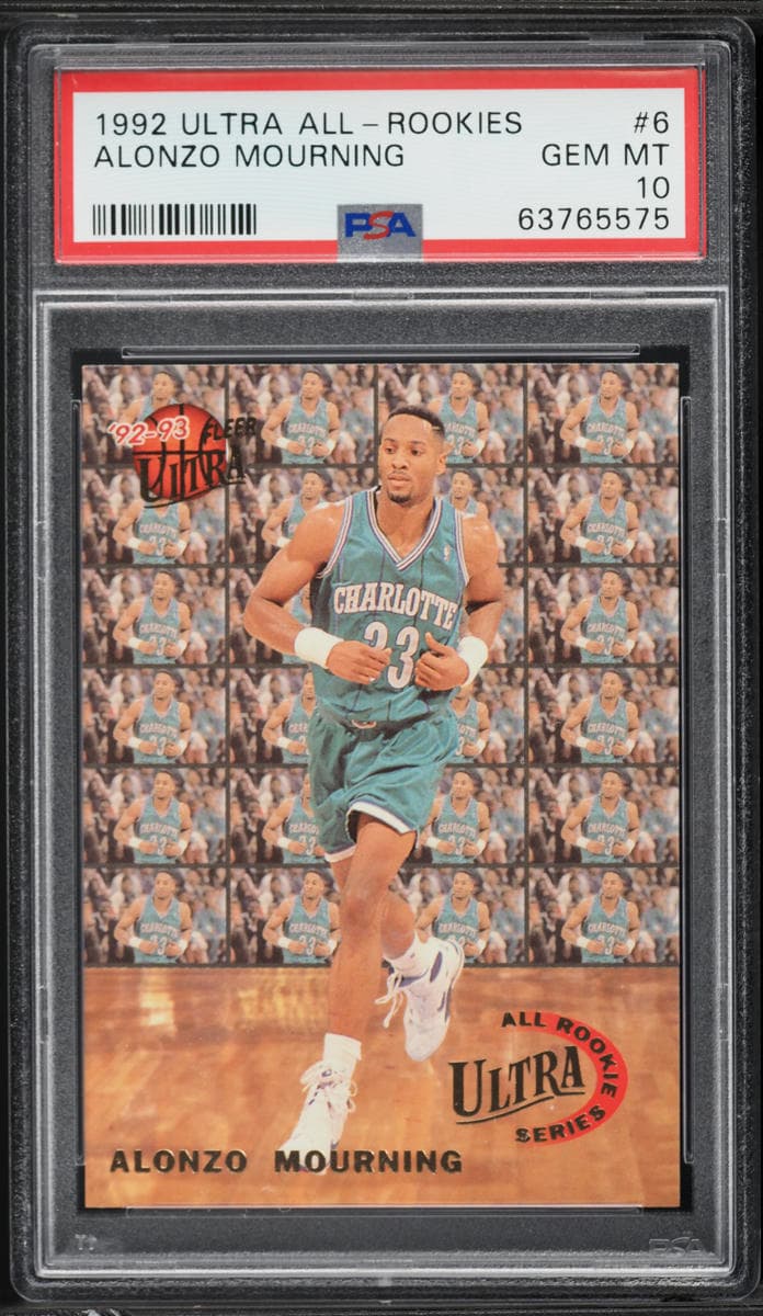 Ultra Basketball Alonzo Mourning ROOKIE #6