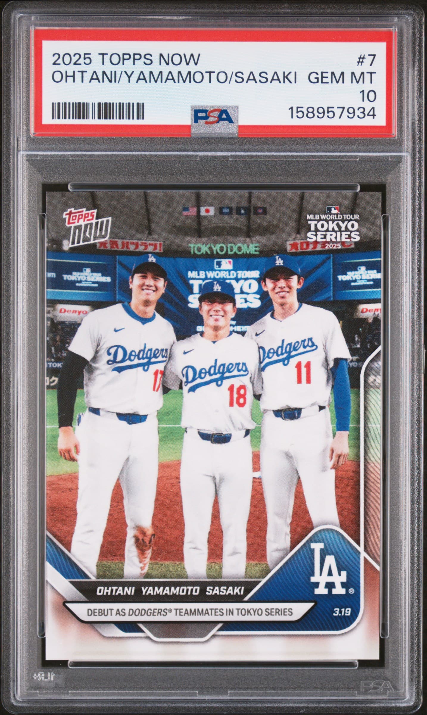 Roki Sasaki/Shohei Ohtani/Yoshinobu Yamamoto