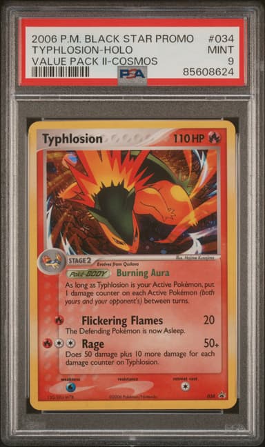 Typhlosion-Cosmos Holo