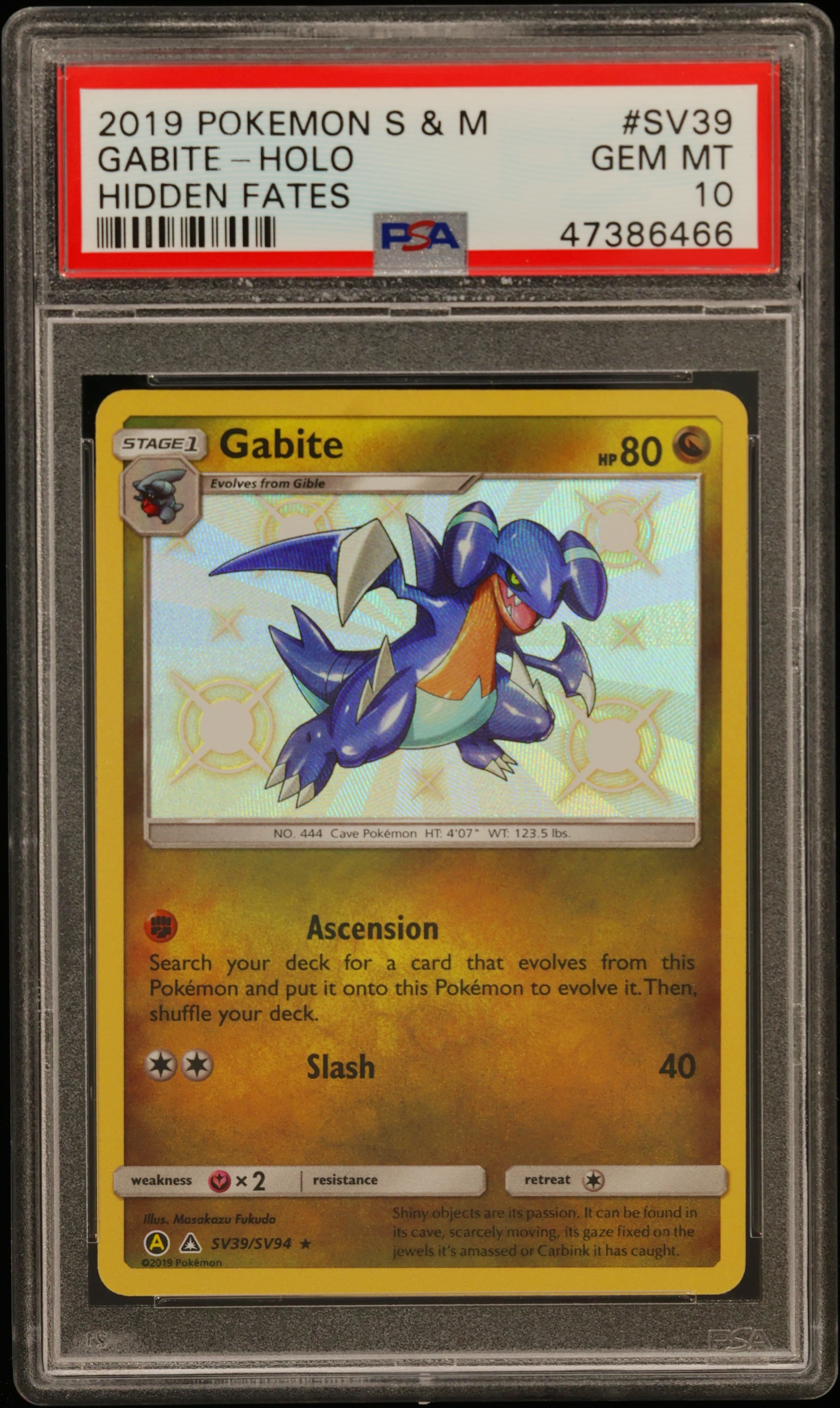 Gabite-Holo