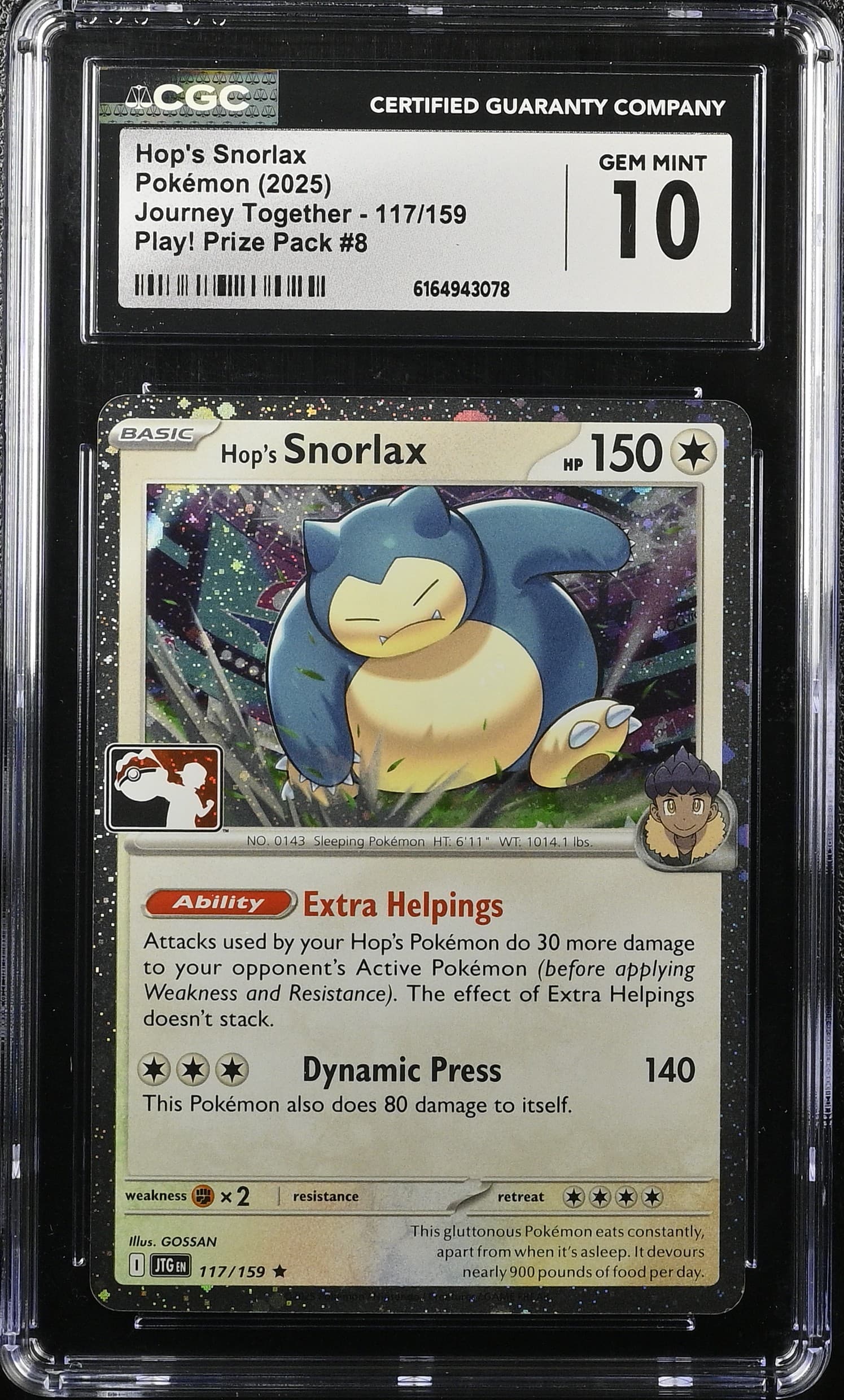 Hop's Snorlax
