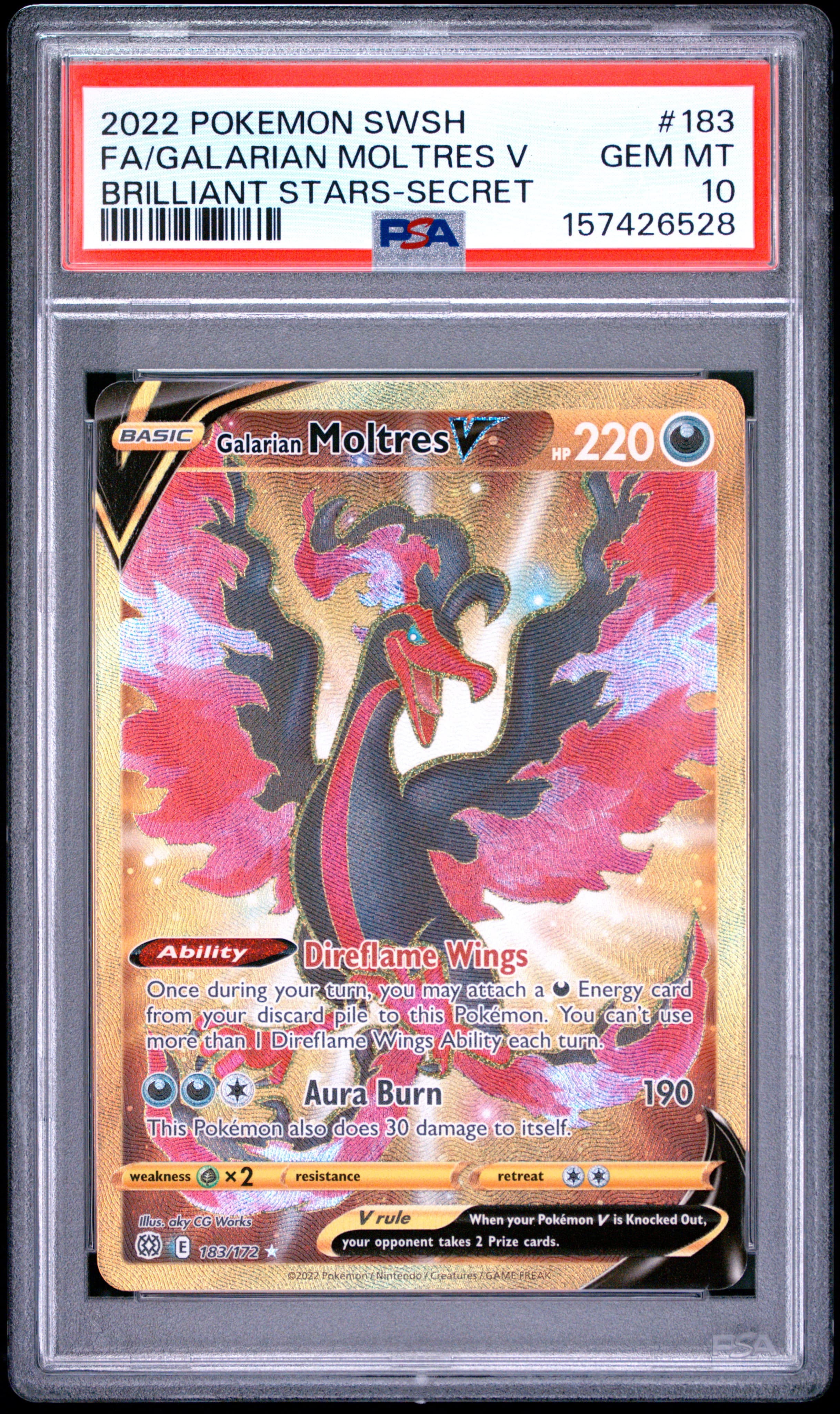 Full Art/Galarian Moltres V