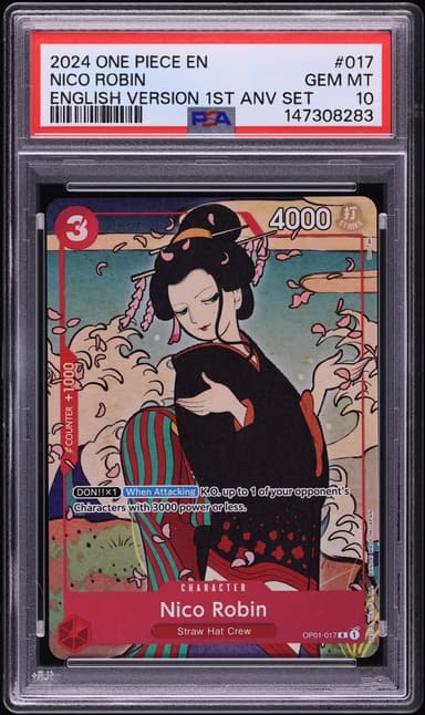 One Piece 1st Anniversary Set Nico Robin GEM MINT