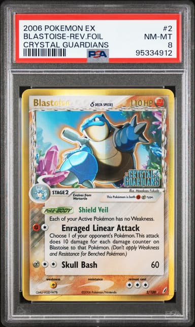 Blastoise-Reverse Foil