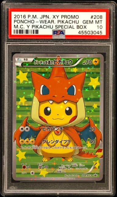 Poncho-Wearing Pikachu