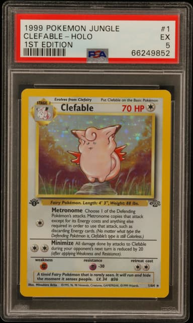 Clefable-Holo 1st Edition