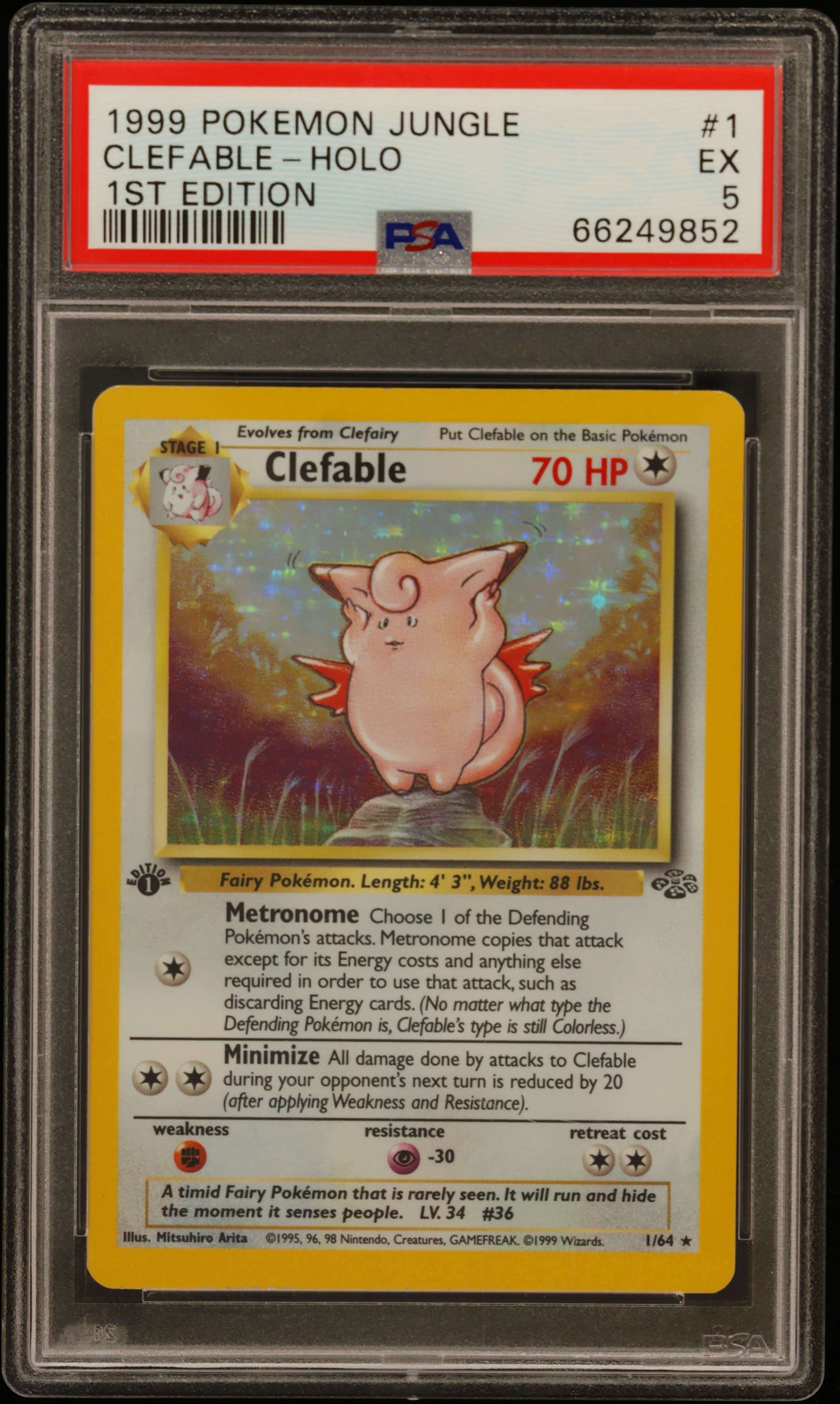 Clefable-Holo 1st Edition