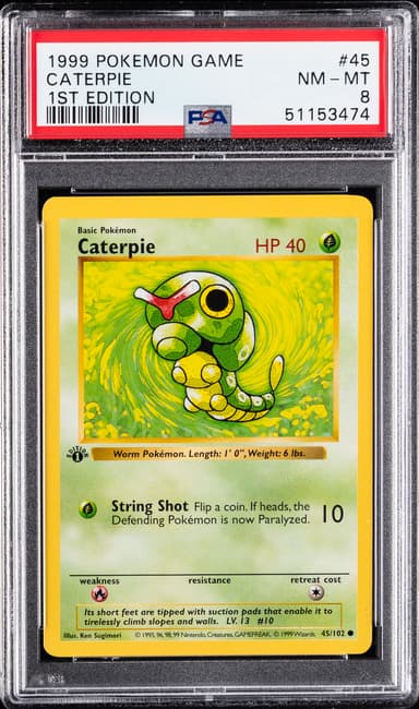 Caterpie 1st Edition