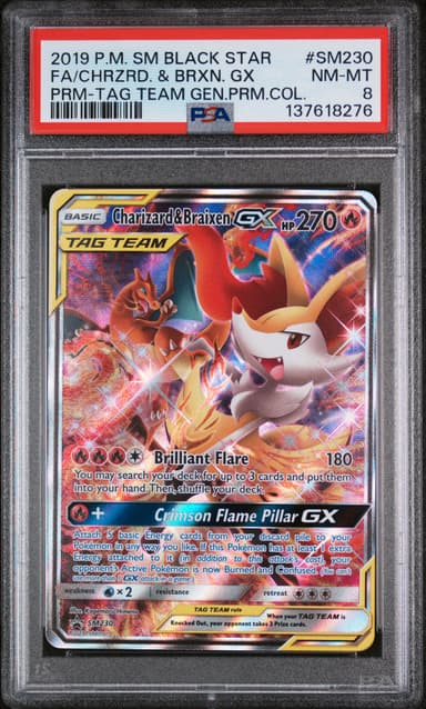 Full Art/Charizard & Braixen GX