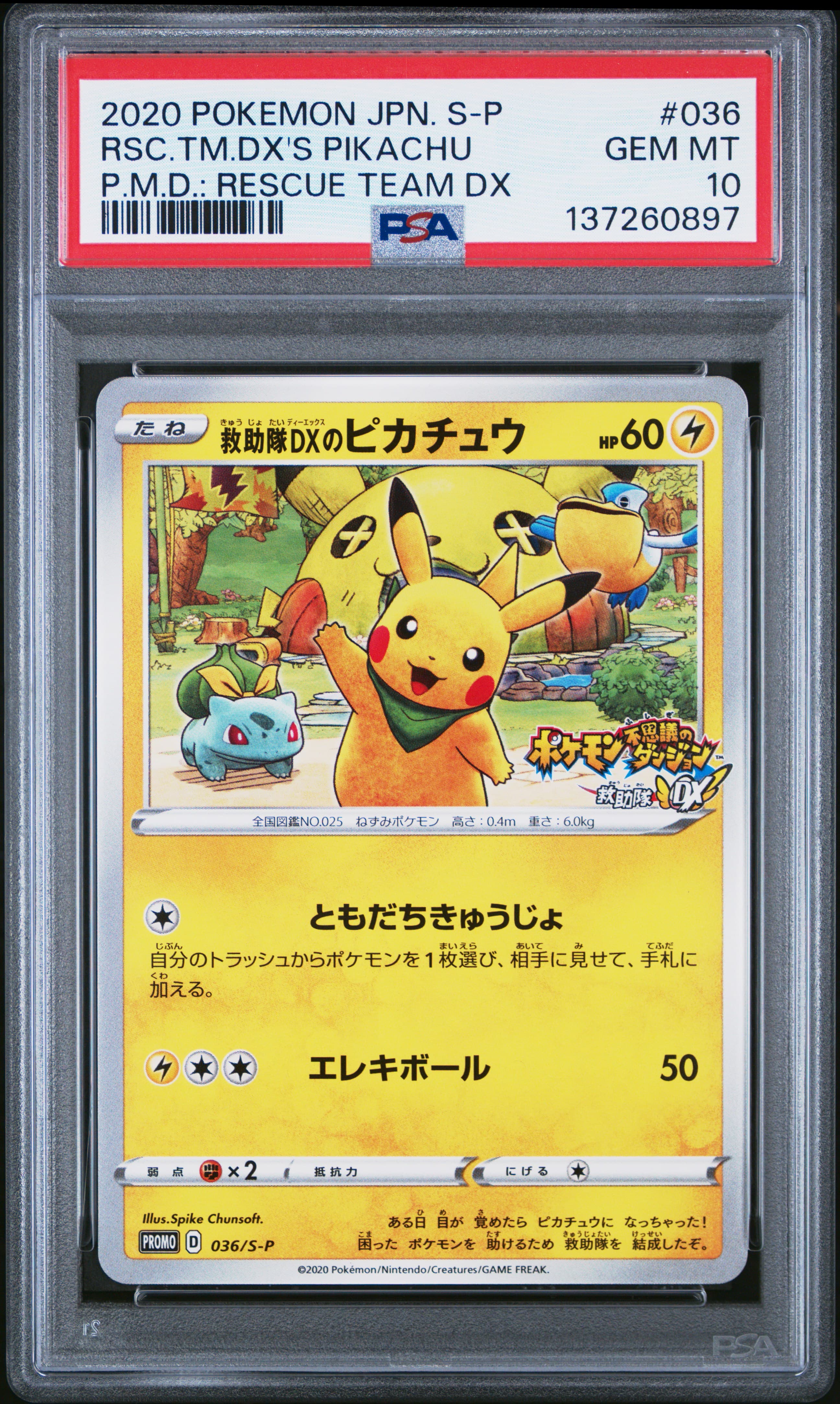 Rescue Team DX's Pikachu