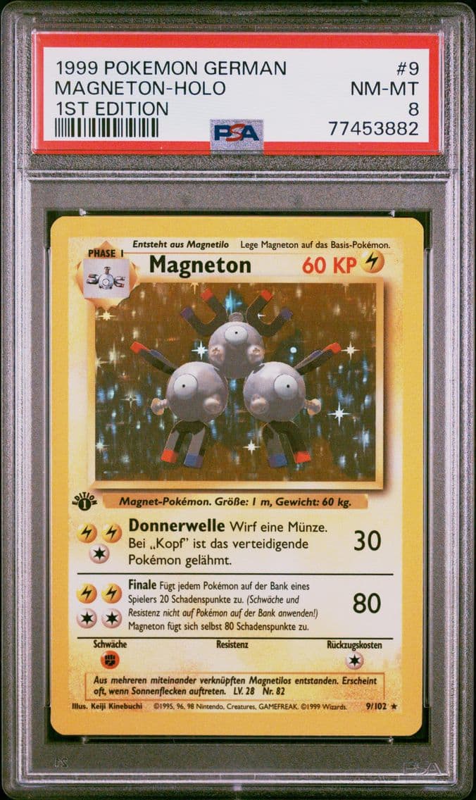 1999 #9 Magneton-Holo 1st Editio