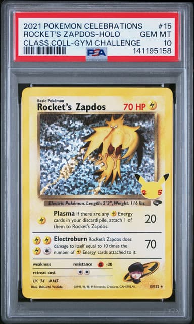Rocket's Zapdos-Holo