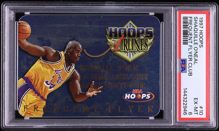 Hoops Frequent Flyer Club Shaquille O'Neal #10