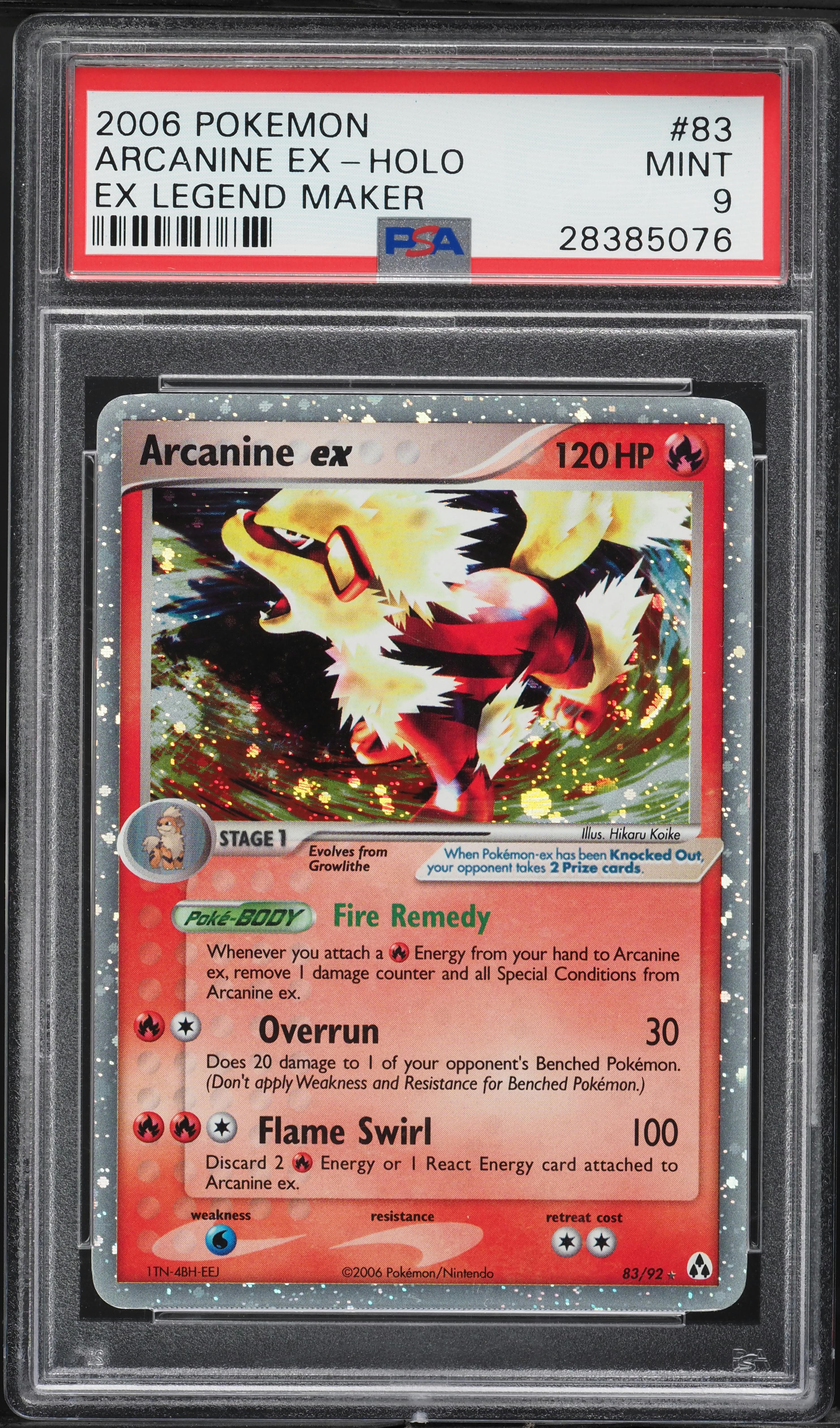 Arcanine EX-Holo