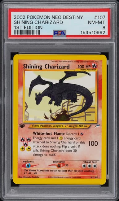 Shining Charizard 1st Edition