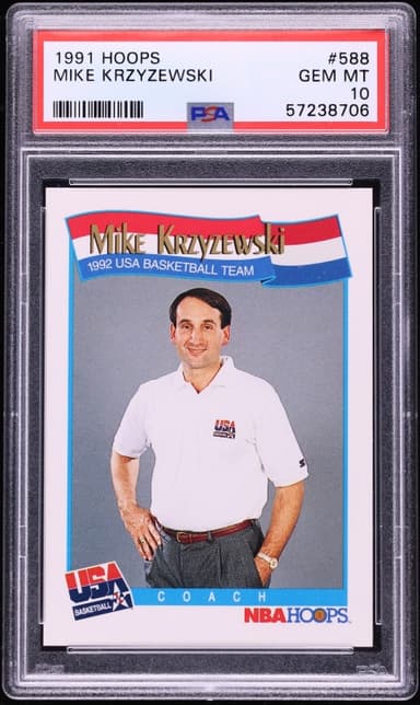 Hoops USA Mike Krzyzewski #588