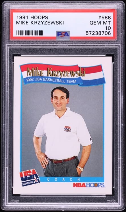 Hoops USA Mike Krzyzewski #588