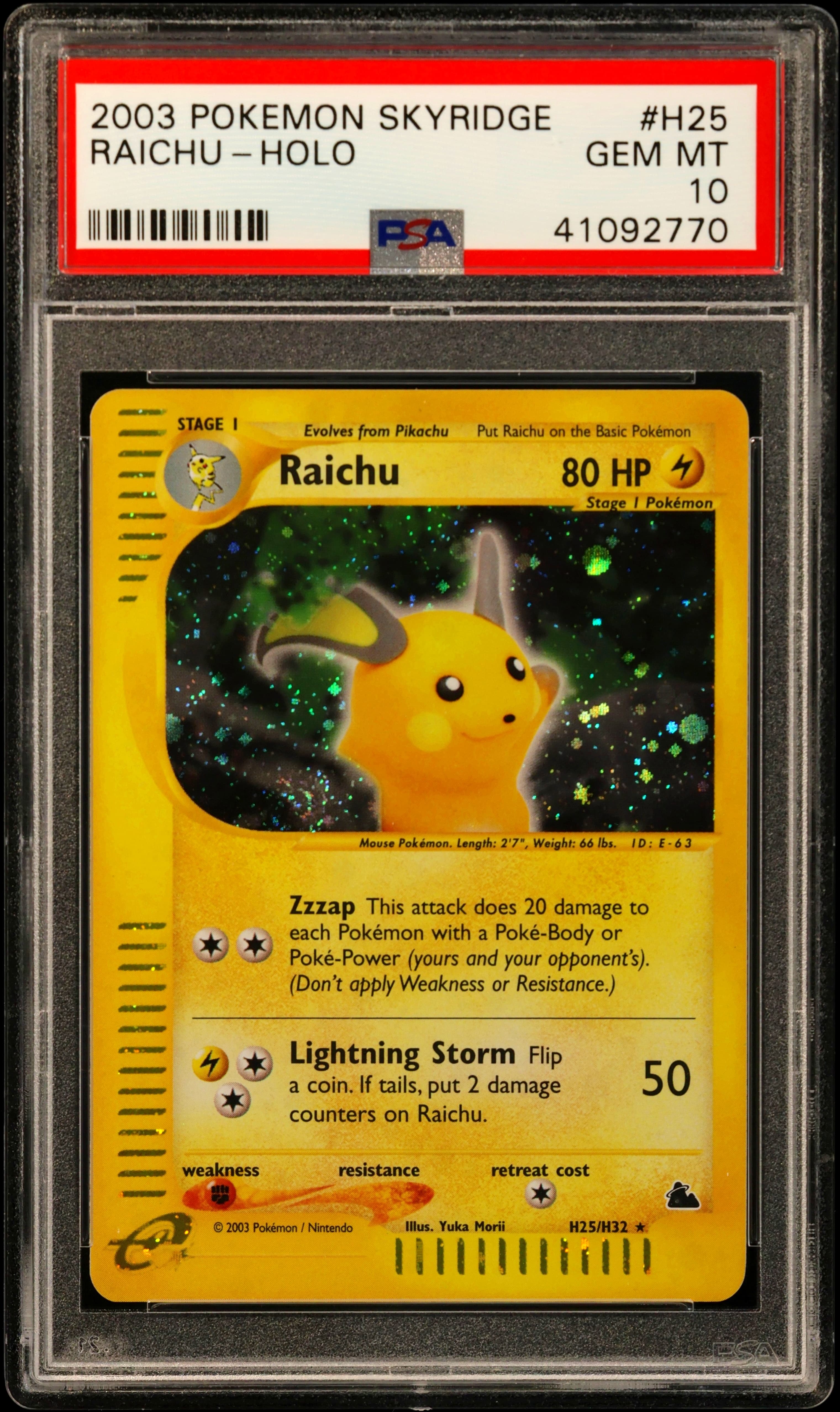 Raichu-Holo