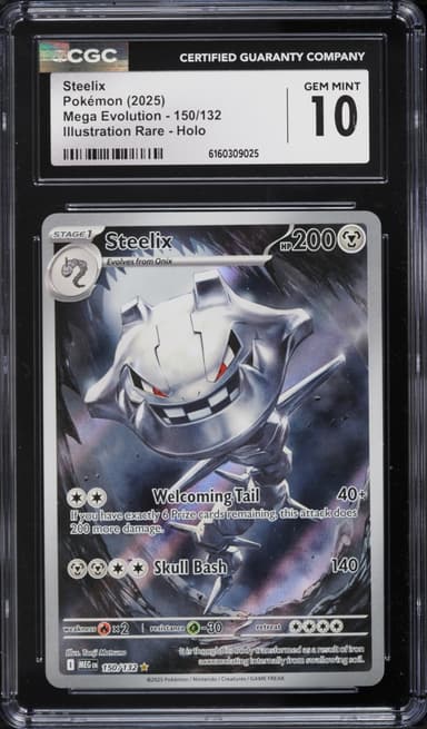 Pokemon Mega Evolution IR Steelix #150