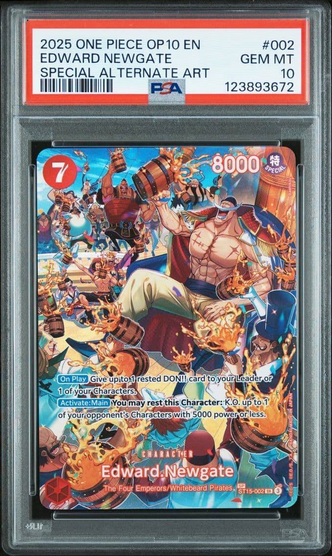 2025 #002 Edward Newgate PSA 10 