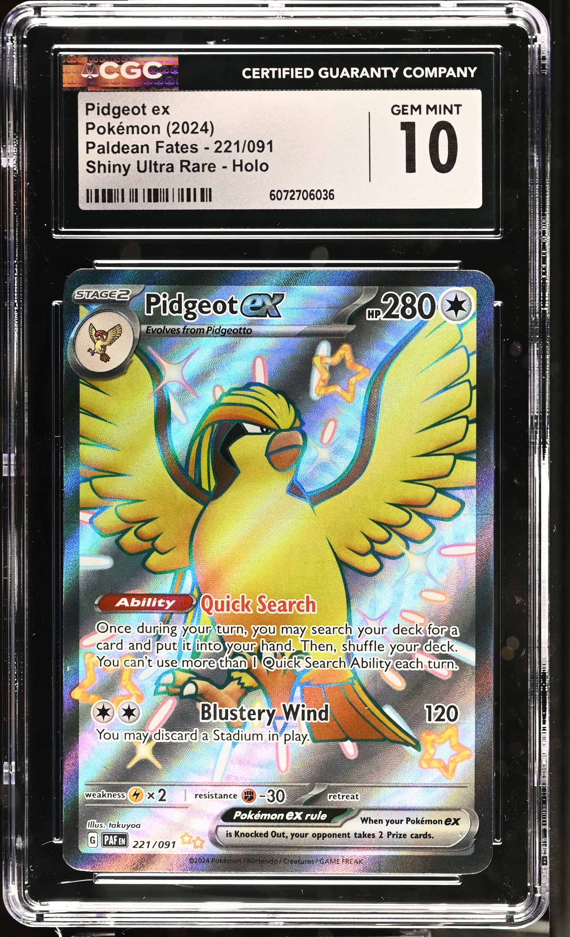 Pidgeot ex