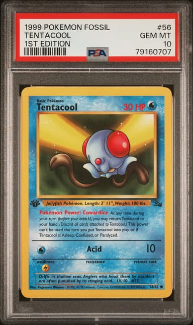 Tentacool 1st Edition