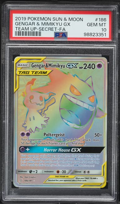 Full Art/Gengar & Mimikyu GX