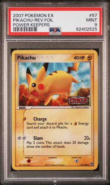 Pikachu-Reverse Foil