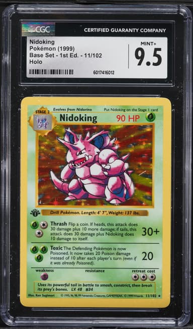 Nidoking-Holo 1st Edition