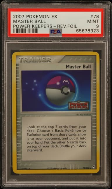 Master Ball-Reverse Foil