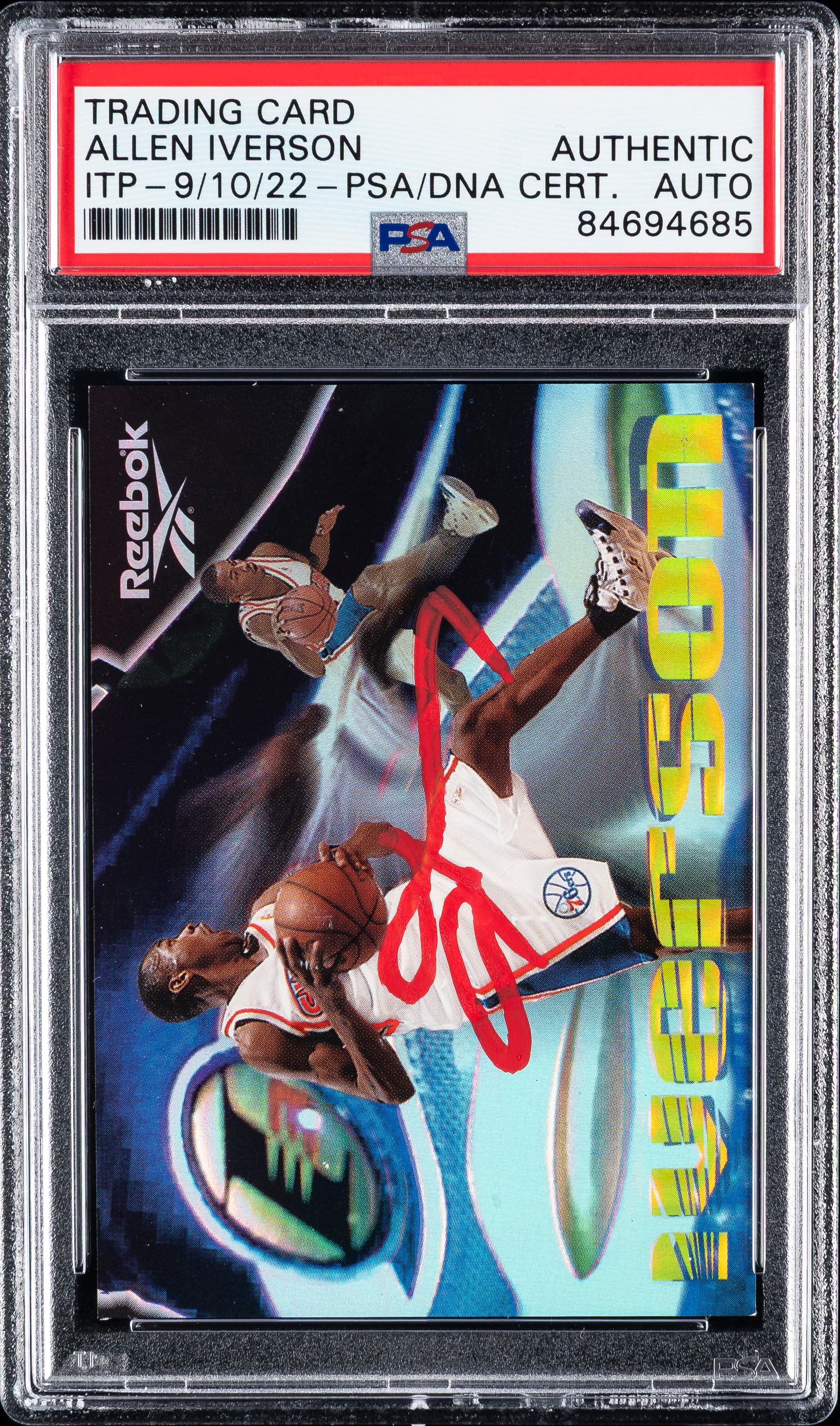 Allen Iverson Trading Card | ITP - 9/10/22 -