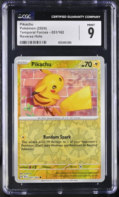 Pikachu Reverse Holo