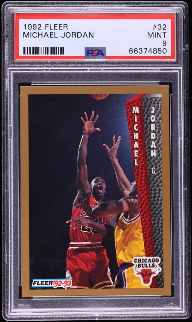 Fleer Basketball Michael Jordan #32