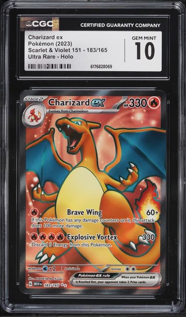 Pokemon Scarlet & Violet 151 Full Art Charizard ex #183